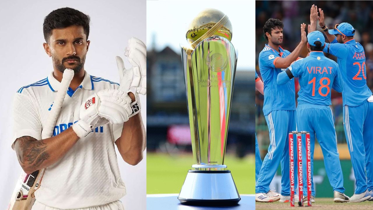Nitish Kumar Reddyin Champion Trophy