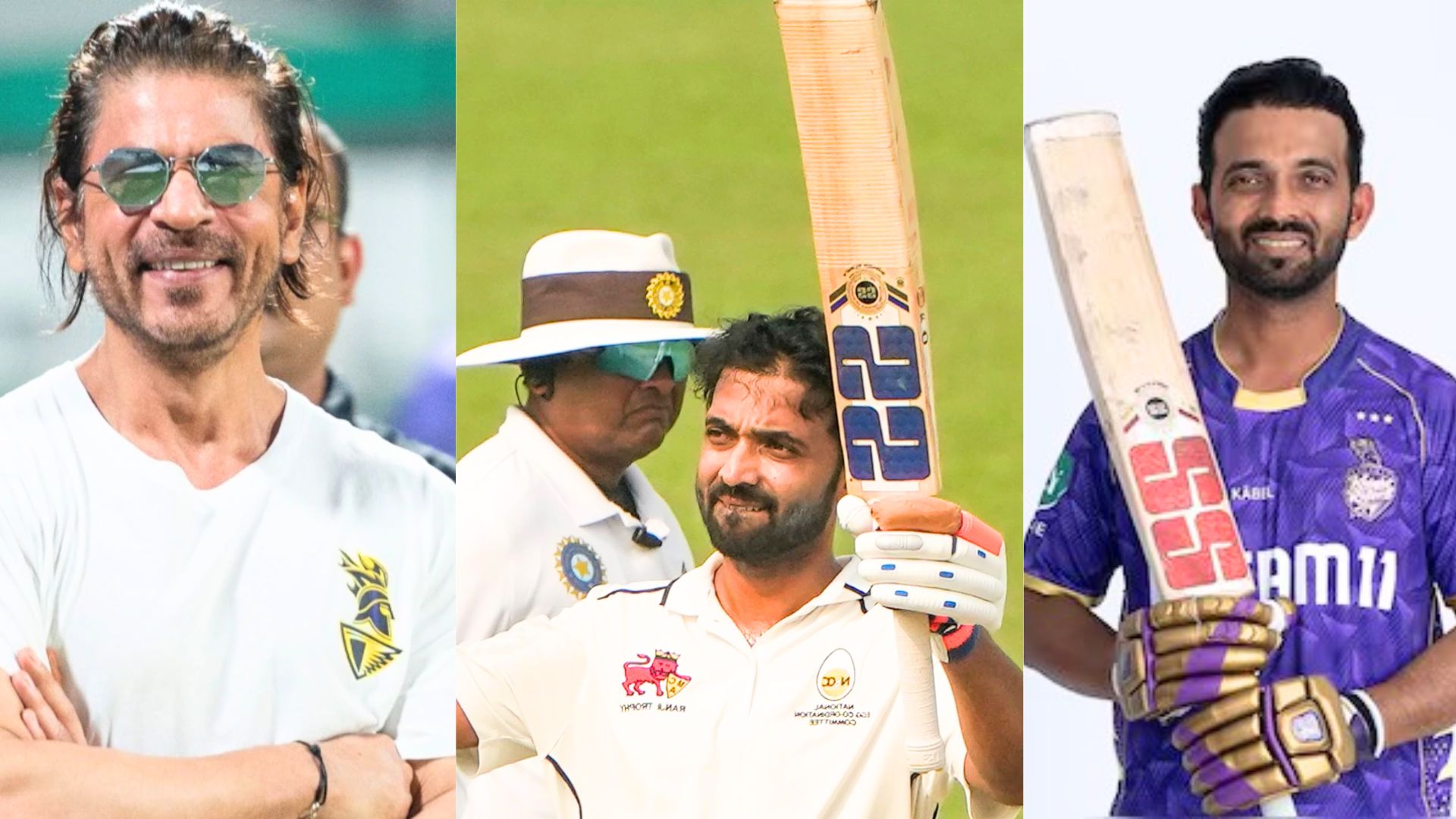KKR के कप्तान बने अजिंक्य रहाणे ने उड़ाया गर्दा, 464 मिनट तक गेंदबाजों की करते रहे धुनाई, 265 रन की...