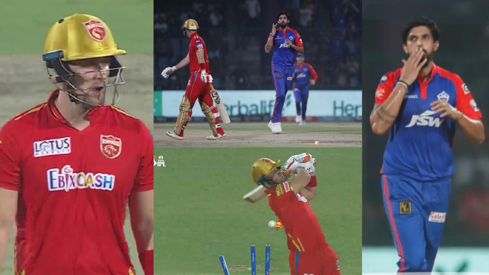 VIDEO: 100वें IPL मैच में छाए Ishant Sharma, 10 करोड़ी बल्लेबाज को किया क्लीन बोल्ड, फिर Flying Kiss...