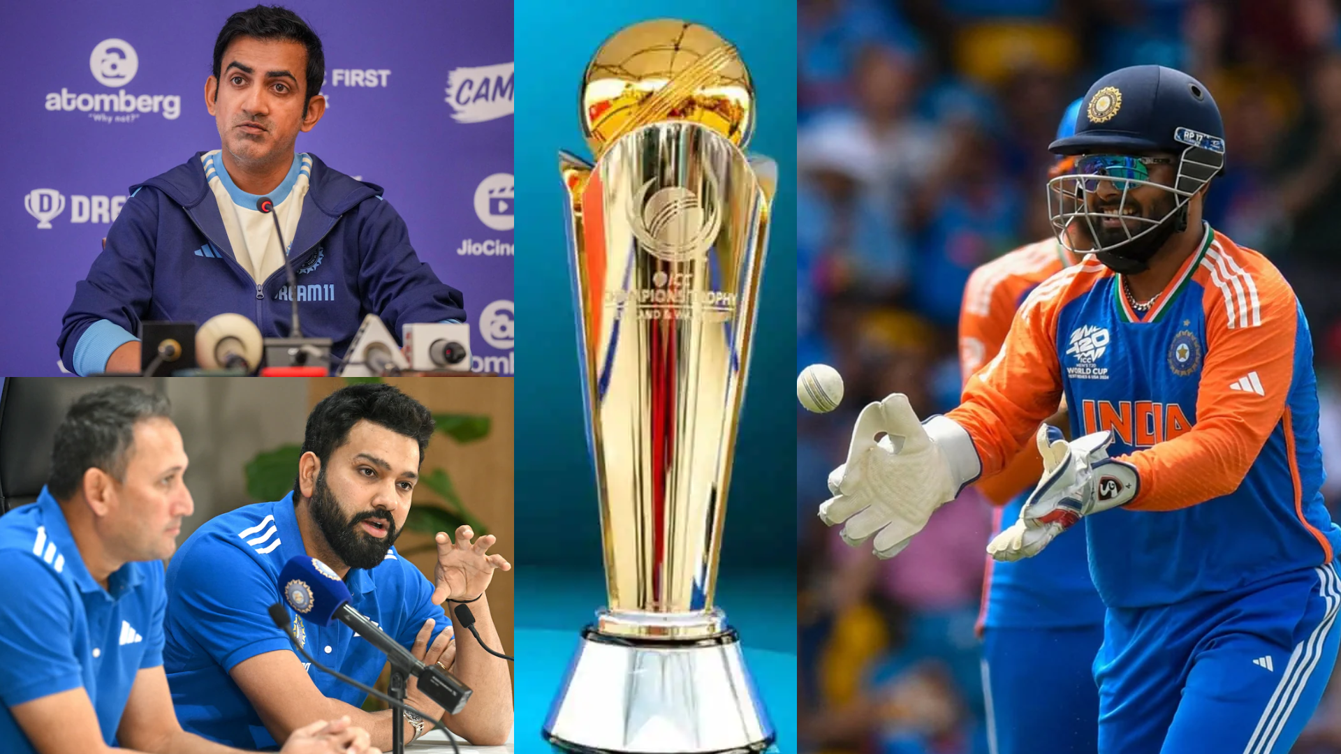 Rishabh Pant से खुश नहीं हैं गौतम गंभीर, चैंपियंस ट्रॉफी में चयन के पक्ष में नहीं थे कोच, इस विकेटकी...