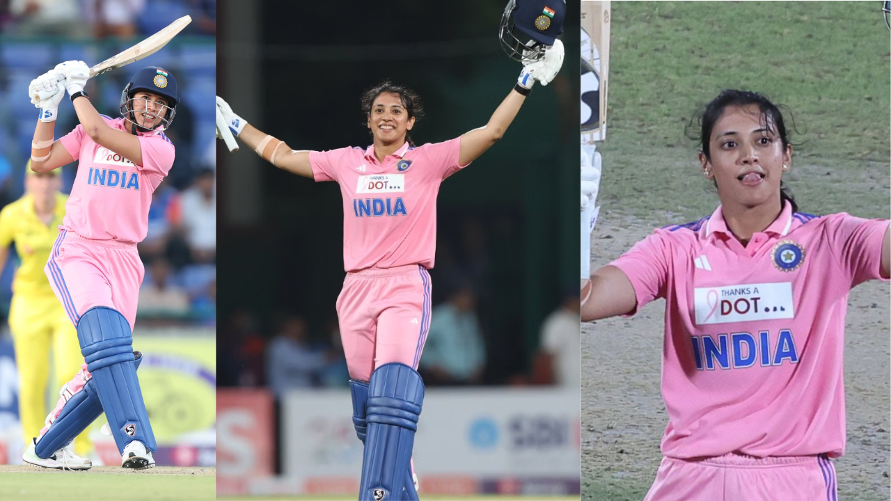 Smriti Mandhana Created History Made Record Of Fastest Century Scored Fifty On Just This Many Balls