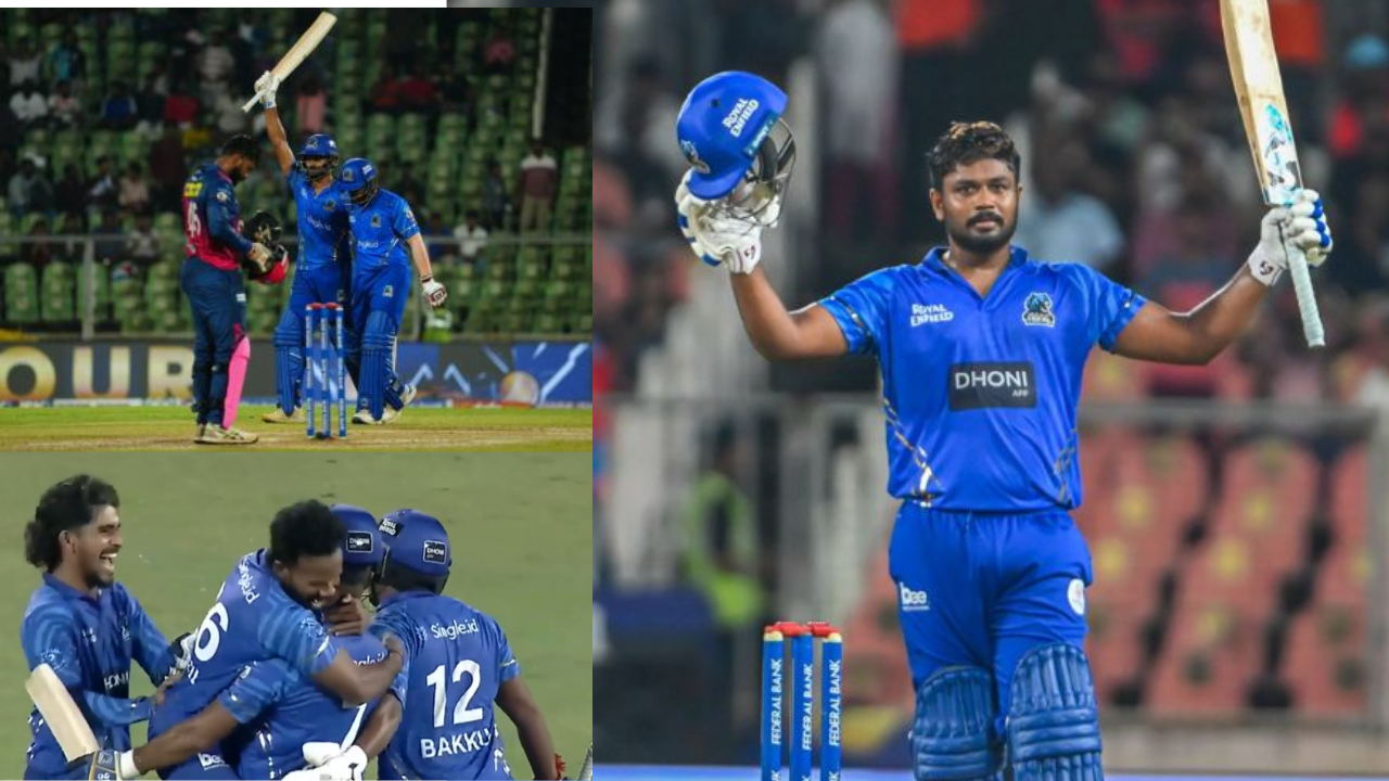 6 6 6 6 6 Bowlers Started Pleading For Mercy In Front Of Sanju Samson Created History By Scoring Century In So Many Balls