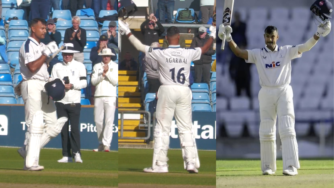 6 6 6 6 6 Mayank Agarwal Wreaked Havoc Against England Smashing A Century In 24 Balls And Scoring 175 Runs