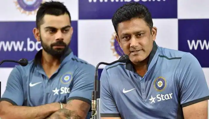 virat kohli- anil kumble virat kohli- anil kumble