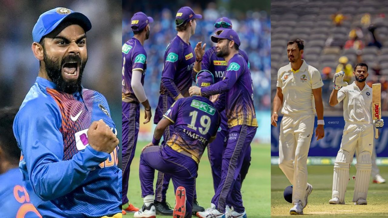 Nitish Rana vs Virat Kohli