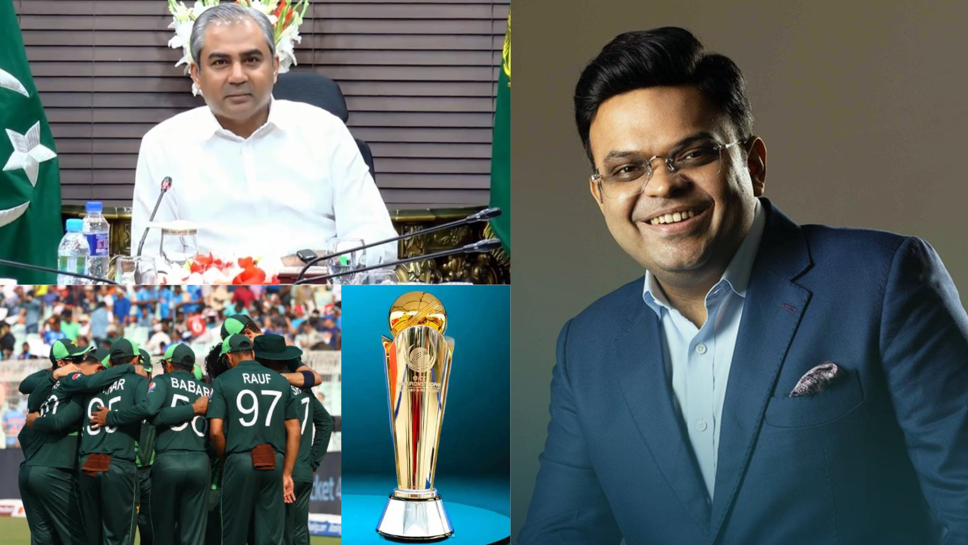 Jay Shah के ICC चेयरमैन बनते ही घुटने पर आया पाकिस्तान, अब इस देश में होने जा रही है चैंपियंस ट्रॉफी