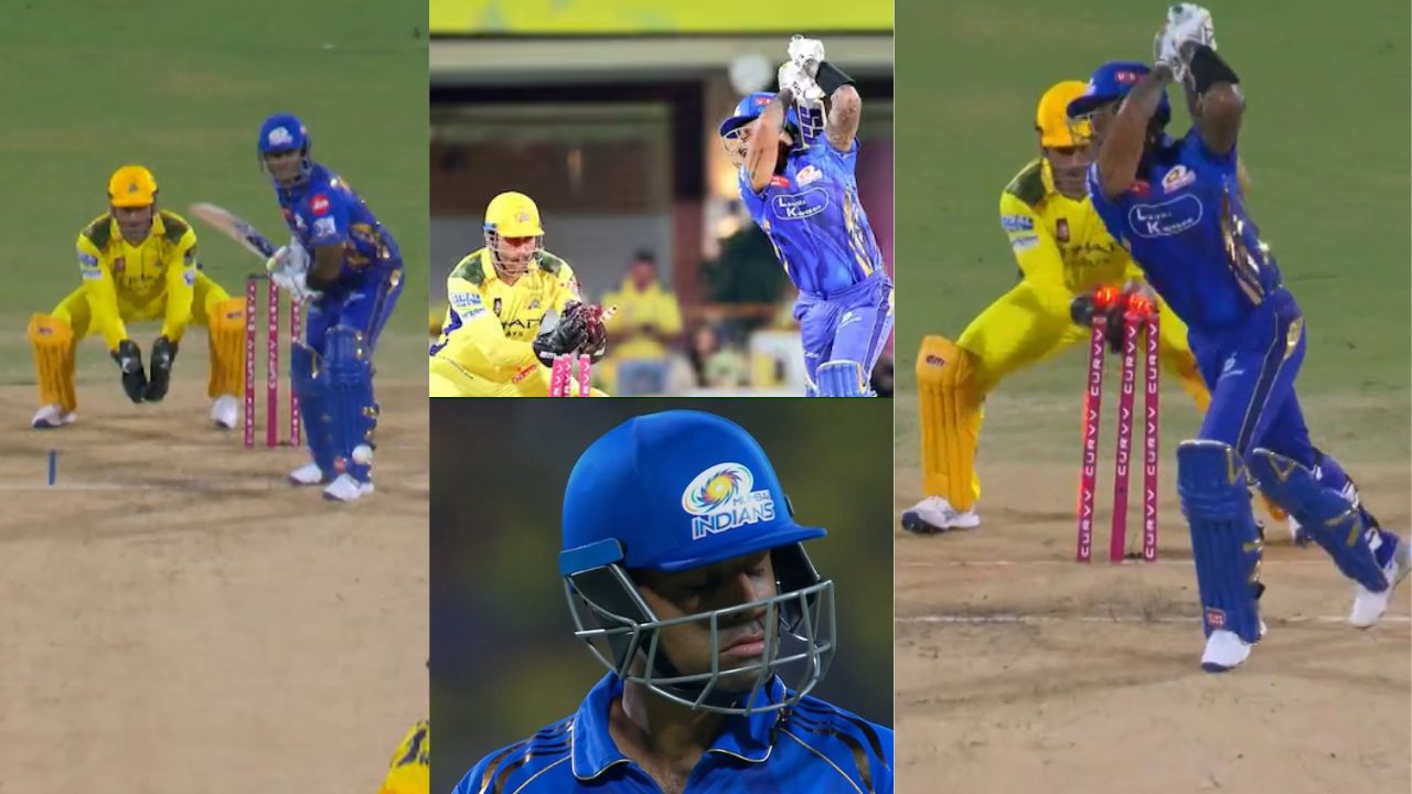 MS Dhoni Stumpinhg