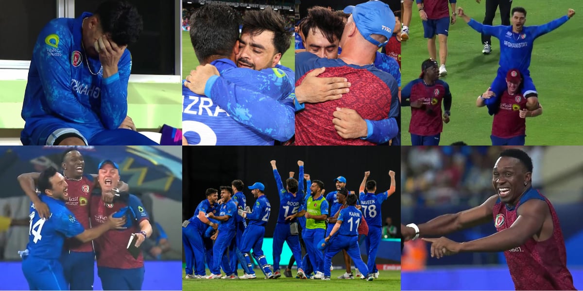 Afghanistan Celebration: VIDEO: राशिद-गुरबाज की आंखे हुई नम, फिर कोच को कंधे पर लेकर घूमा स्टेडियम,...