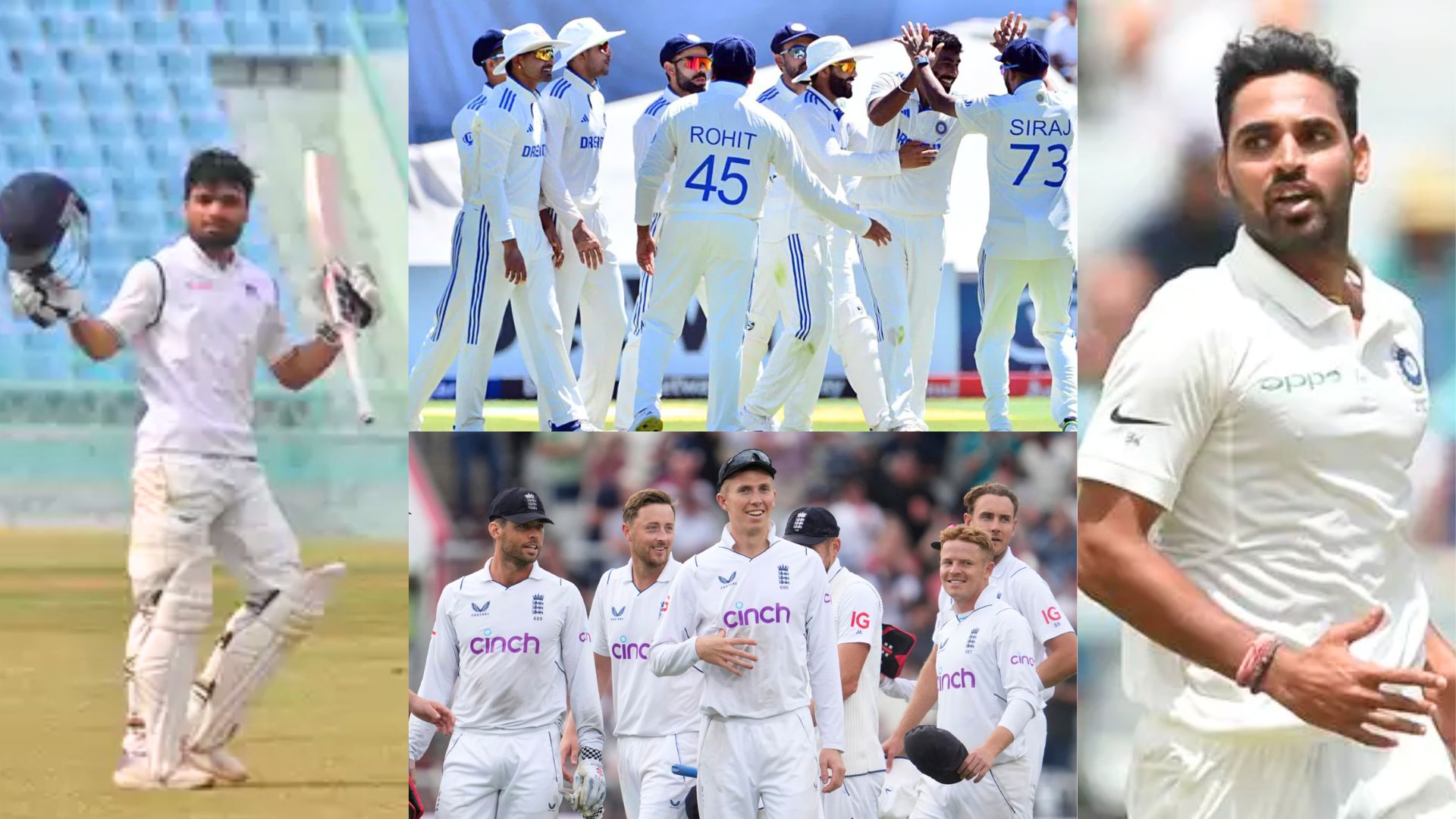 इंग्लैंड के खिलाफ टेस्ट सीरीज के लिए Team India का ऐलान! भुवनेश्वर कुमार की वापसी, रिंकू सिंह को पहल...