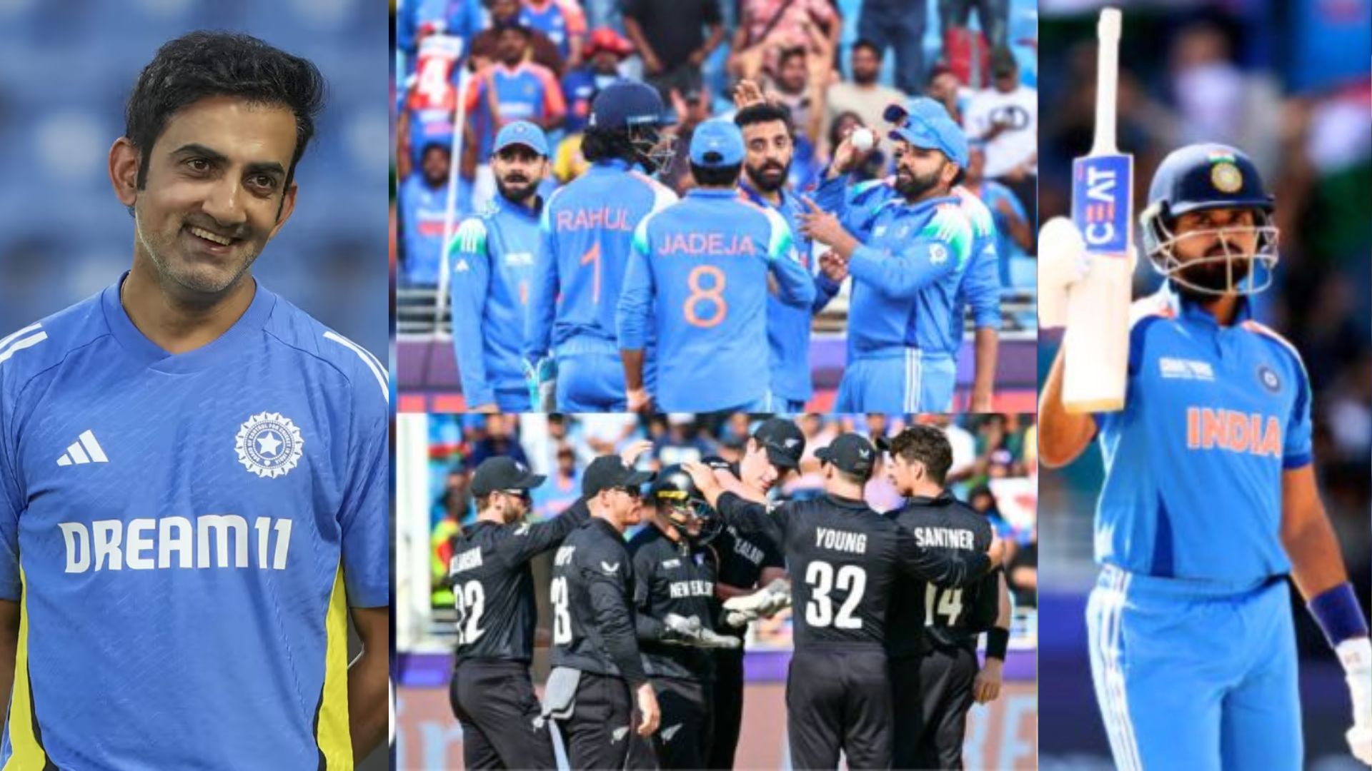 IND vs NZ: गौतम गंभीर की इस साल ने किया न्यूज़ीलैंड को बेहाल, टीम इंडिया की 40 रनों से जीत, सेमीफाइन...