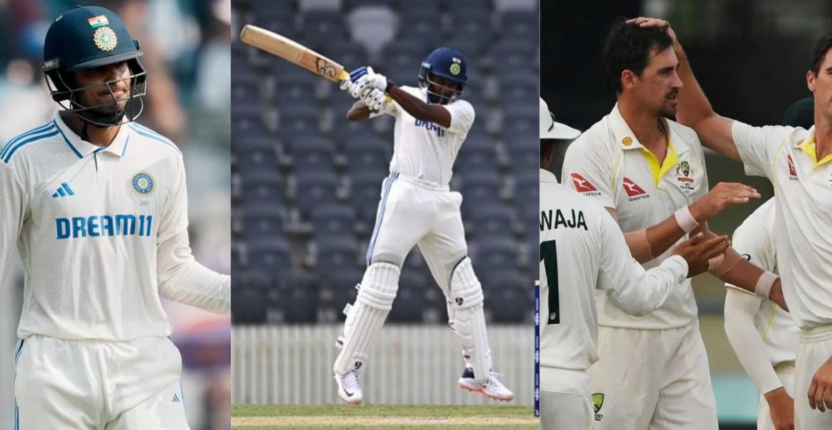 Shubman Gill ,  Sai Sudarshan , IND A vs  AUS  A