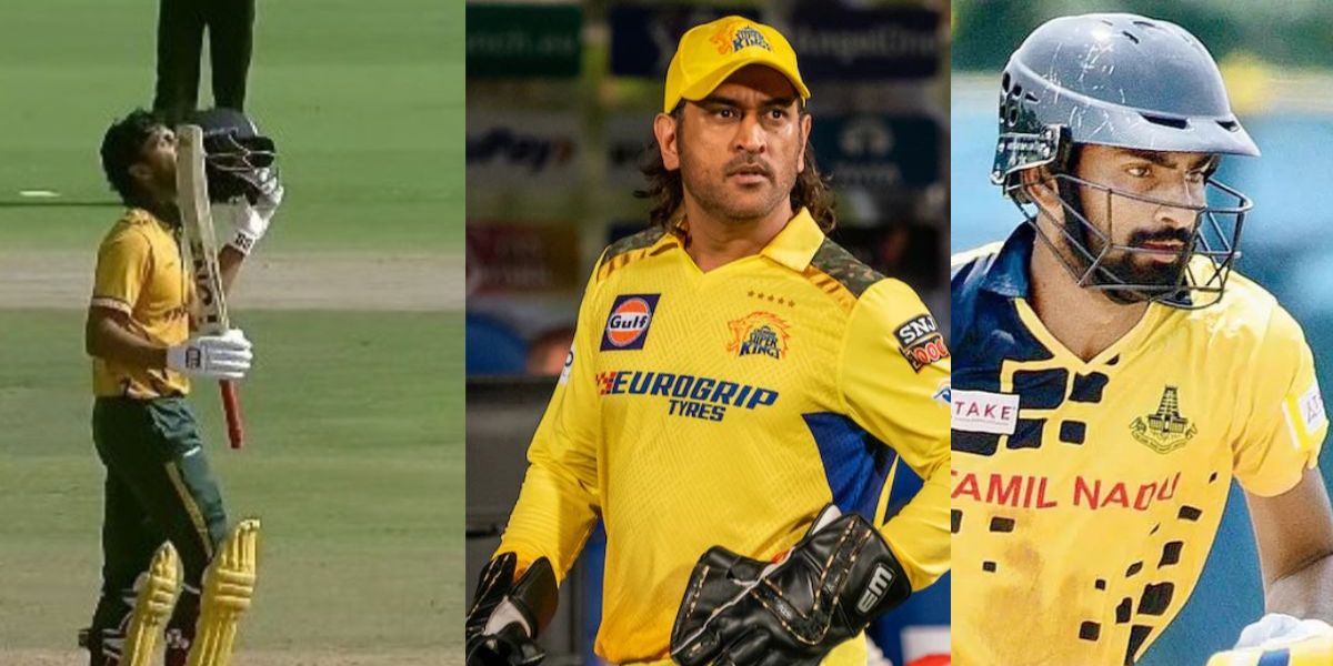 MS Dhoni ,  Narayan Jagadeesan ,  vijay hazare 2022