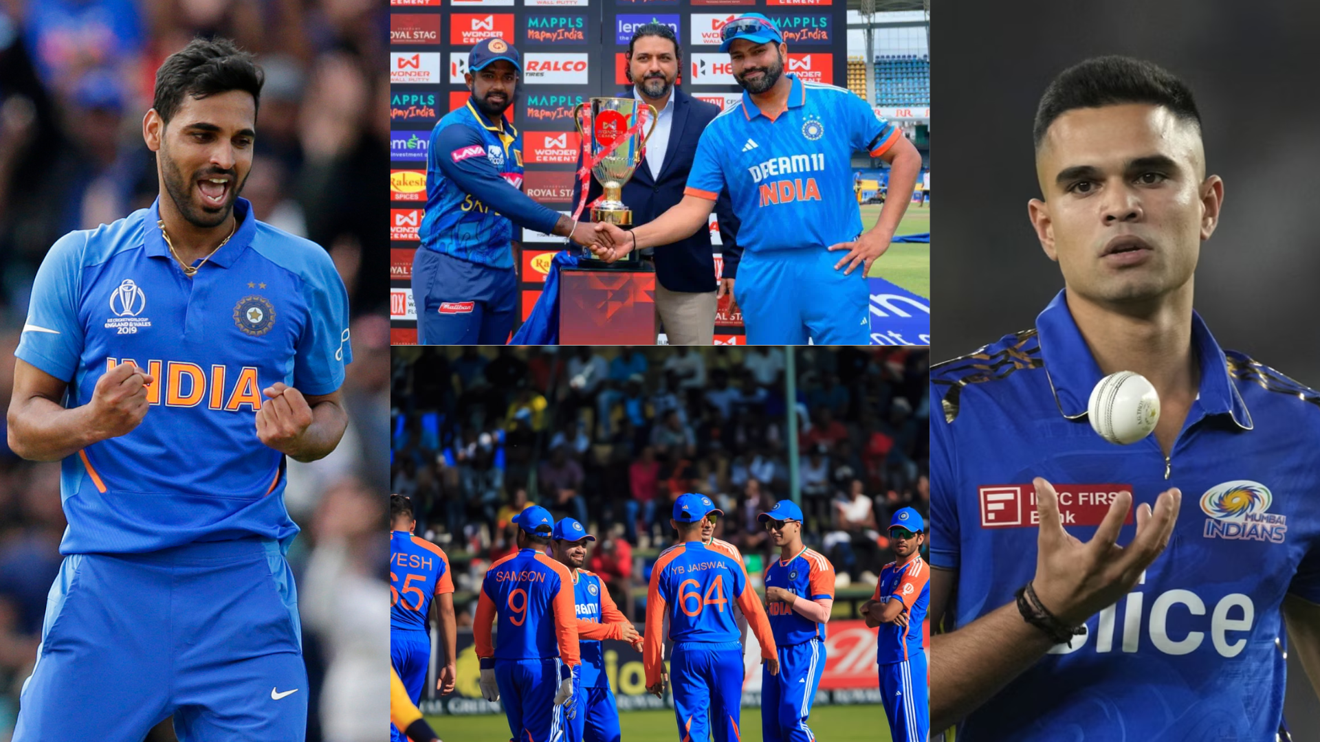 बांग्लादेश के खिलाफ 3 मैचों की टी20 सीरीज के लिए Team India तैयार! अर्जुन तेंदुलकर को डेब्यू, भुवनेश...