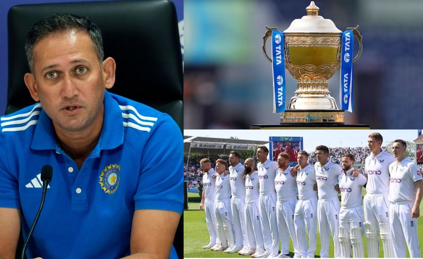 Ajit Agarkar, ajinkya rahane , IPL 2025 Ajit Agarkar, ajinkya rahane , IPL 2025