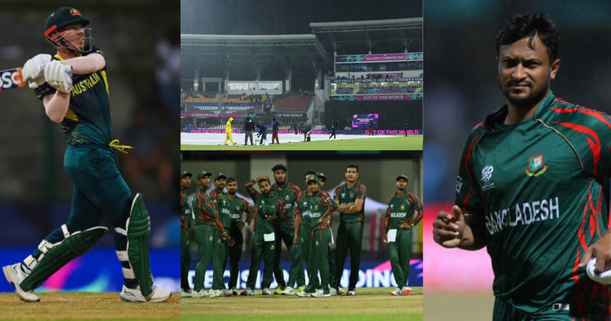 AUS vs BAN: पैट कमिंस की हैट्रिक के बाद डेविड वॉर्नर का तूफान, बारिश भी नहीं बचा पाई बांग्लादेश की ल...