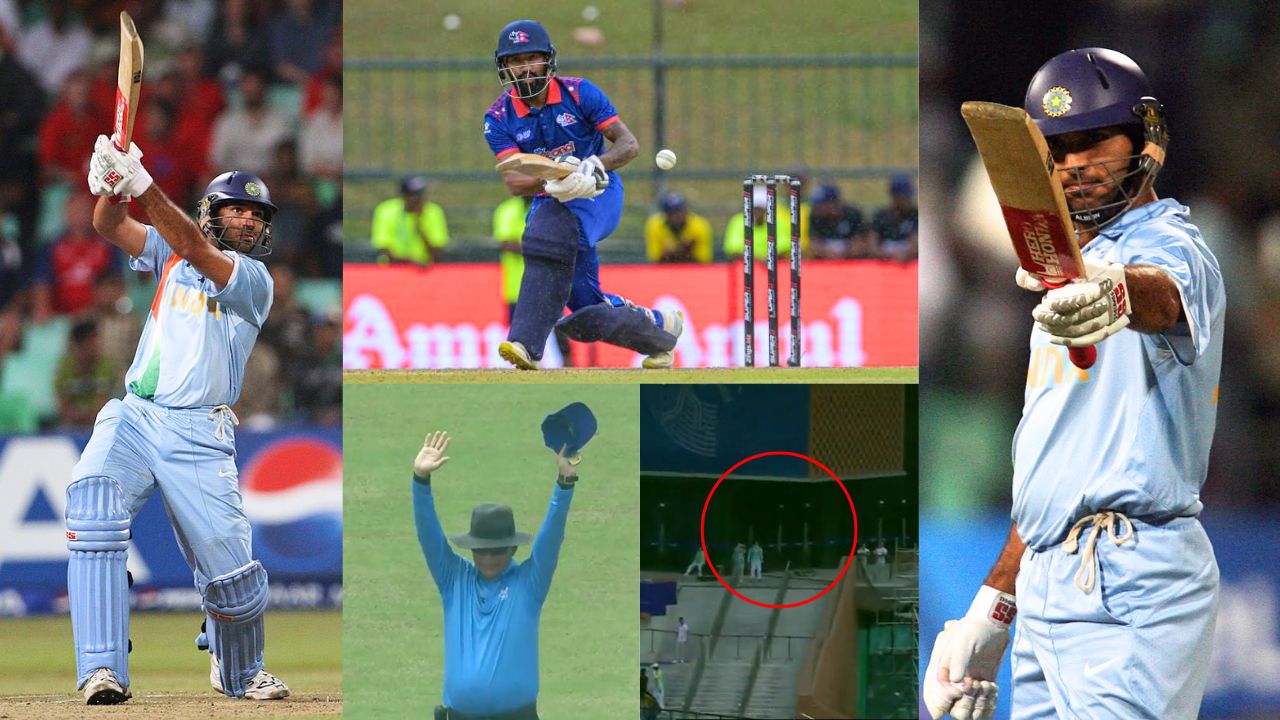 6,6,6,6,6,6,6... इस स्टार बल्लेबाज में आई Yuvraj Singh की आत्मा, सिर्फ चौकों-छक्कों से पूरी की फिफ्टी, मात्र 9 गेंदों में अर्धशतक ठोकने का किया कारनामा