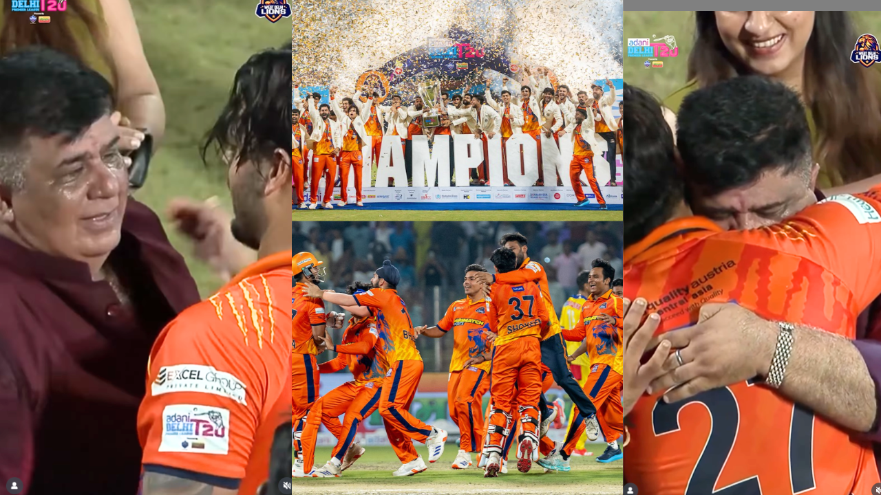 VIDEO: Nitish Rana ने बनाया टीम को DPL 2025 का चैंपियन, तो गले लगकर फूट-फूट कर रोने लगे फ्रेंचाईजी के मालिक