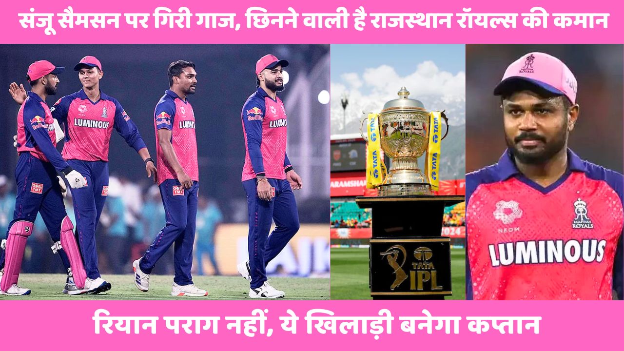 Sanju Samson पर गिरी गाज, छिनने वाली है राजस्थान रॉयल्स की कमान, रियान पराग नहीं, ये खिलाड़ी बनेगा कप्तान