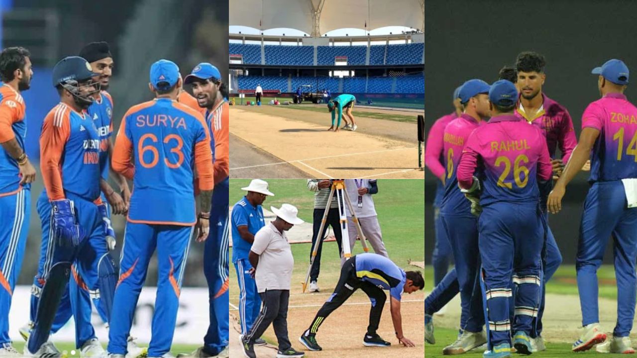 IND vs UAE Pitch Report : क्या कह रही दुबई इंटरनेशनल क्रिकेट स्टेडियम की पिच, जानें किसे होगी मददगार किसका बनेगी काल