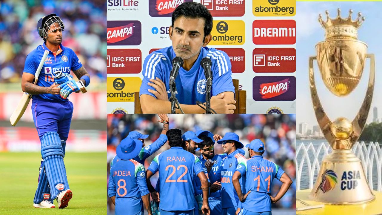 Asia Cup 2025 से Suryakumar Yadav बाहर, कोच गंभीर शुभमन के बजाए इस दिग्गज को सौपेंगे टीम इंडिया की कमान