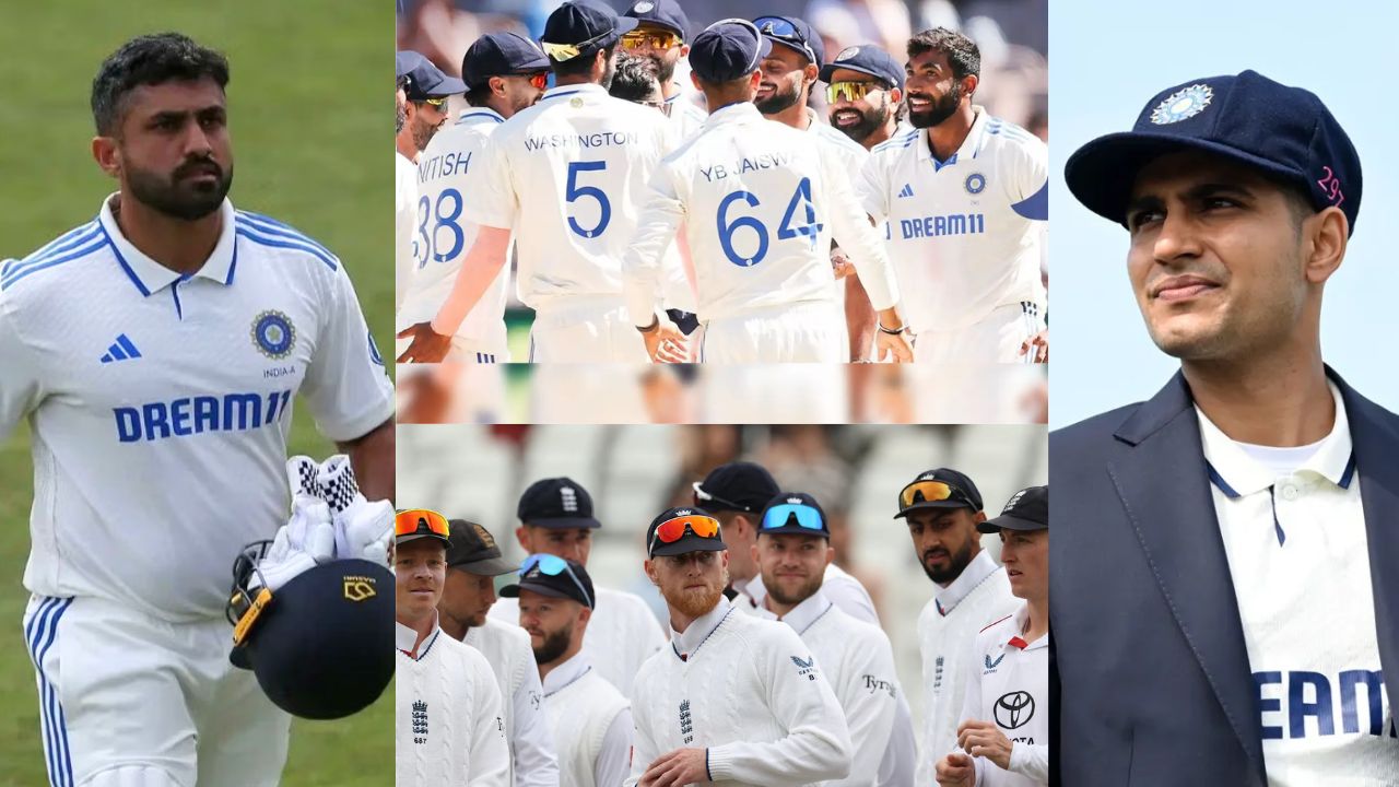 Manchester Test की प्लेइंग-XI आई सामने, करूण, पंत, यशस्वी, आकाश दीप, अर्शदीप बाहर, तो 5 नए खिलाड़ियों को मिला डेब्यू