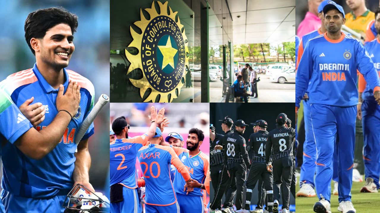 शुभमन (कप्तान), ऋषभ (उपकप्तान), यशस्वी, जसप्रीत-सूर्या-अभिषेक का कटा पत्ता.... न्यूजीलैंड टी20 के लिए Team India की हुई घोषणाb