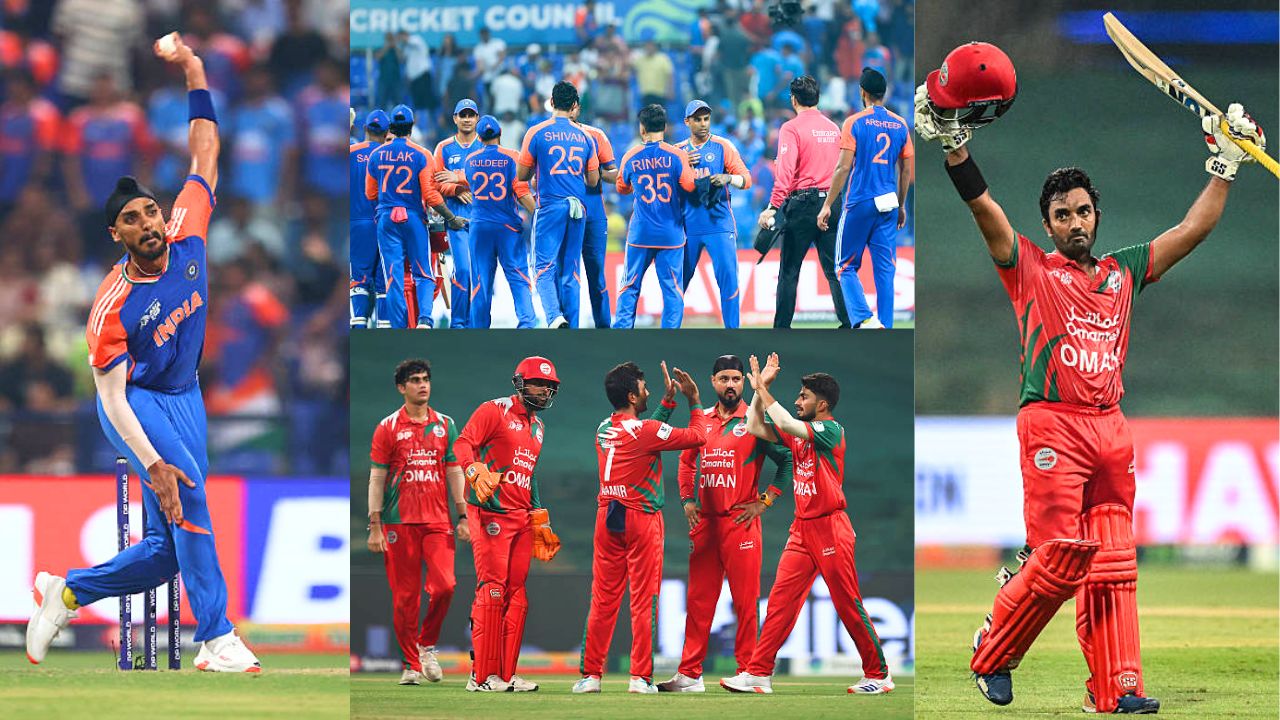 India vs Oman Stats Report