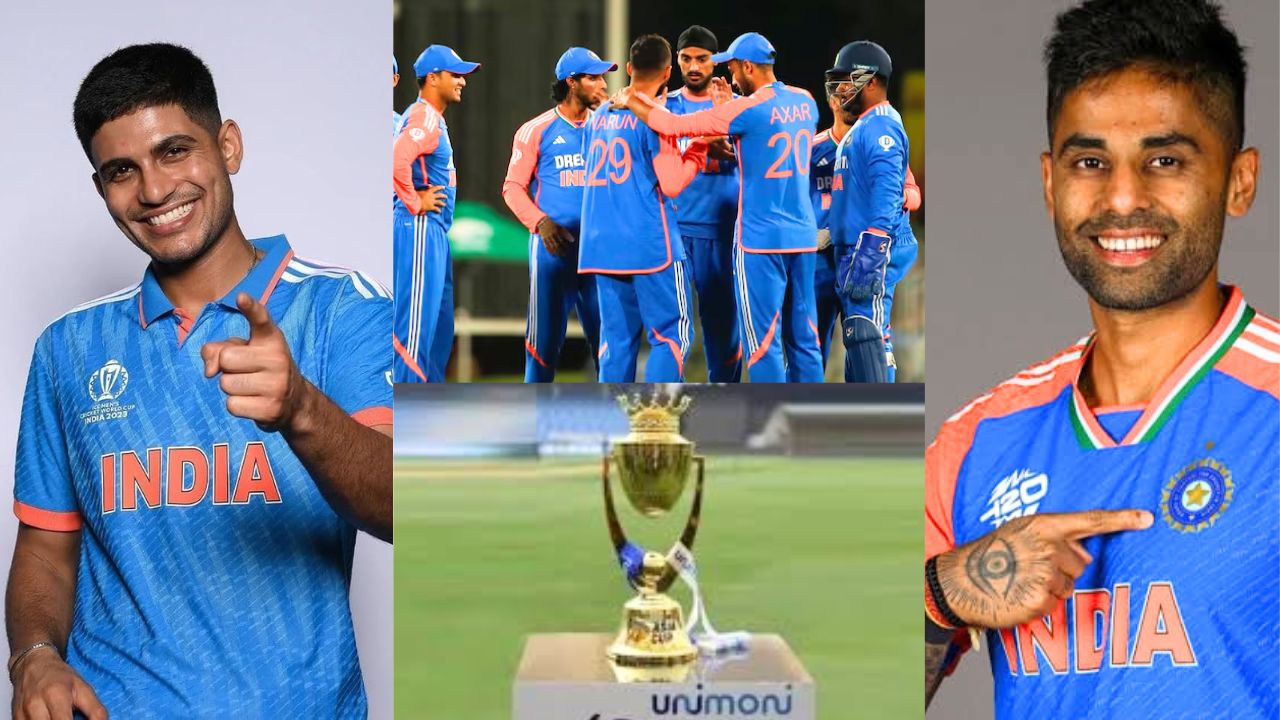 सूर्या (कप्तान), शुभमन (उपकप्तान), श्रेयस, हार्दिक, सिराज.... Asia Cup 2025 के लिए टीम इंडिया आई सामने