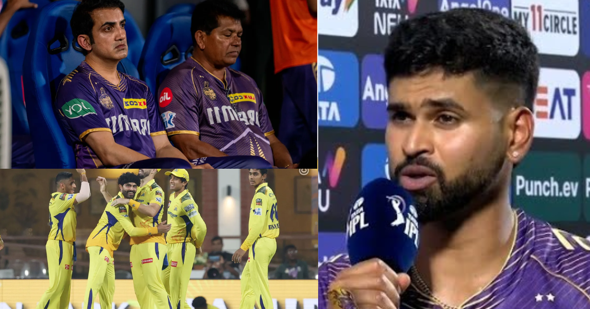 "पिच ही बदल गई", CSK से हार के बाद बौखलाए Shreyas Iyer, चेन्नई के मैदान को ही बना डाला विलेन