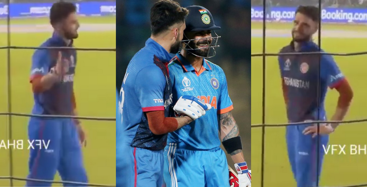 After Virat Kohli forgave slogans raised in the name of Naveen Ul Haq in Delhi video viral
