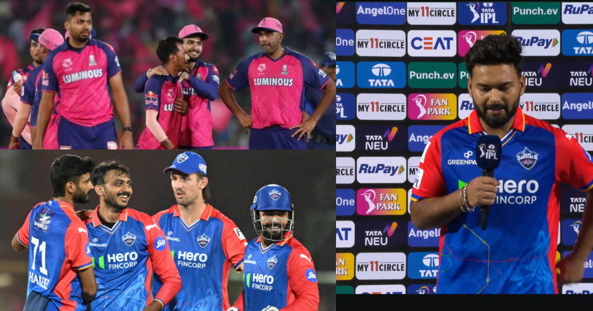 After losing to Rajasthan Royals, Rishabh Pant explained the reason for the team's defeat after rr v...