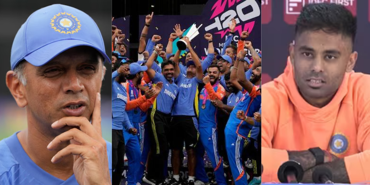 After winning T20 World Cup 2024 suryakumar-yadav made a big revelation about Rahul Dravid's coachin...