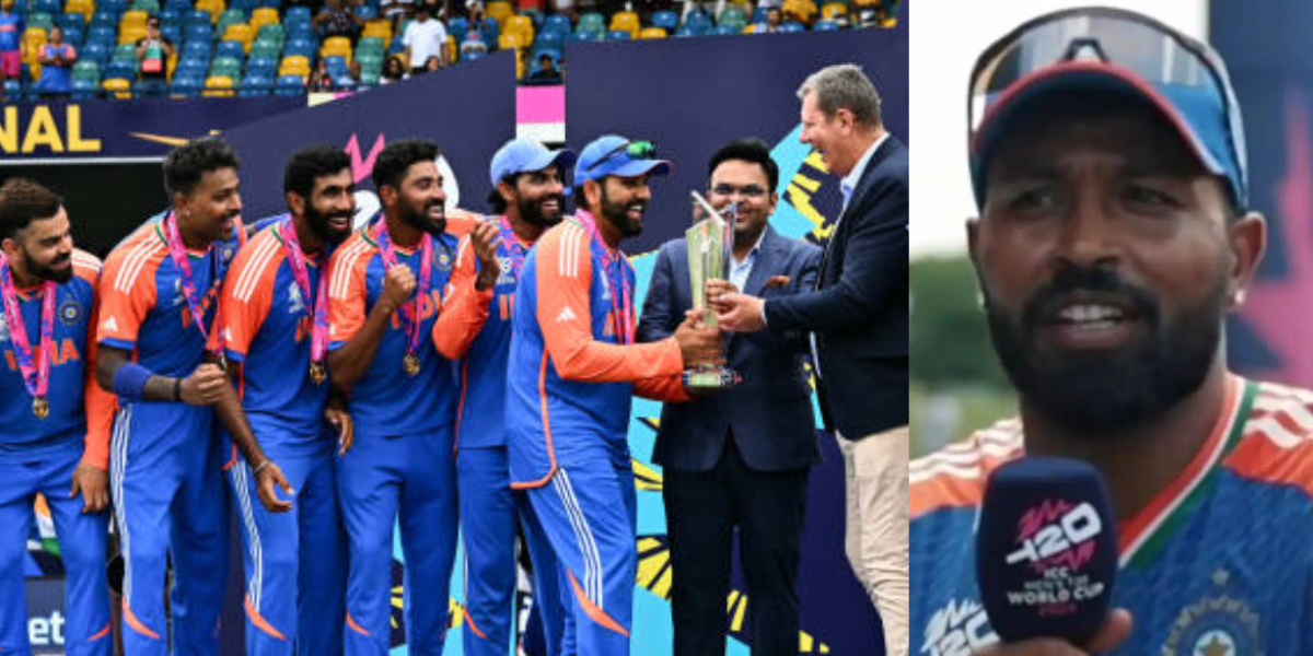 After winning World Cup 2024 hardik-pandya gave a befitting reply to trollers