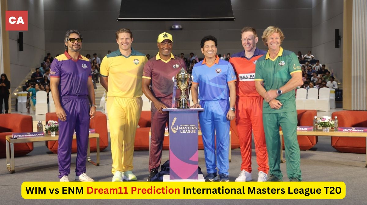 WIM vs ENM International Masters League T20, 2025