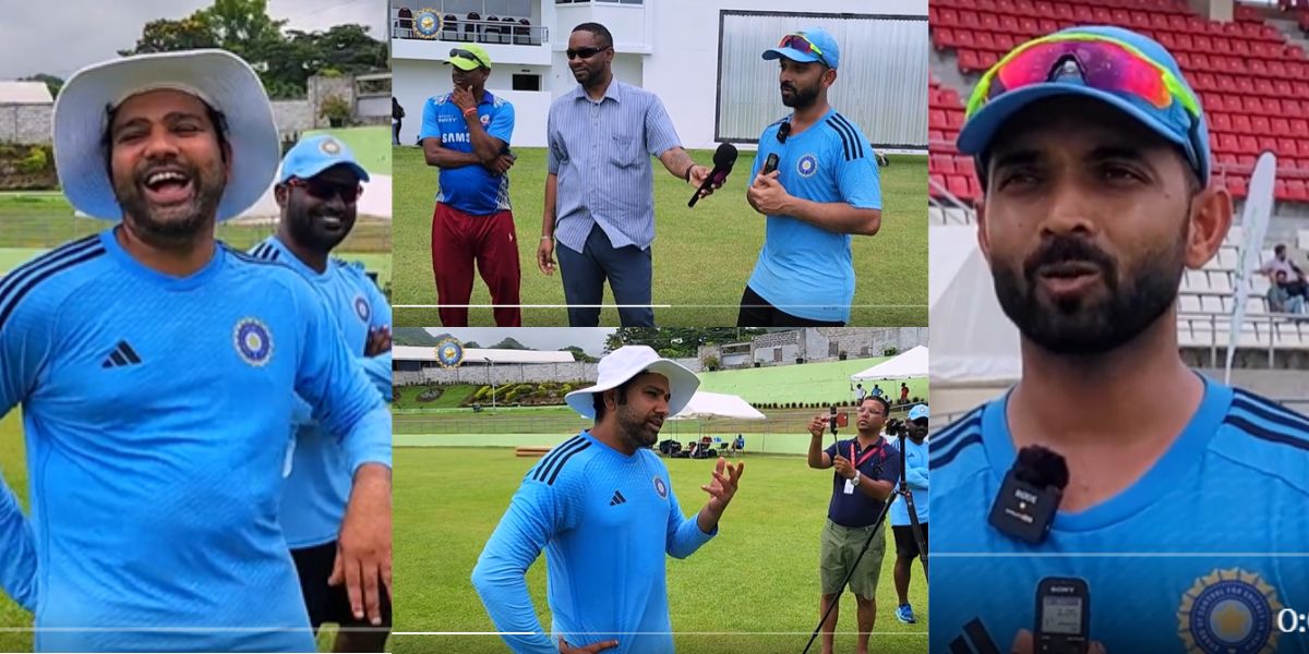 35 साल के Ajinkya Rahane ने खुद को बताया जवान, तो पेट पकड़कर हंसने को मजबूर हुए रोहित शर्मा