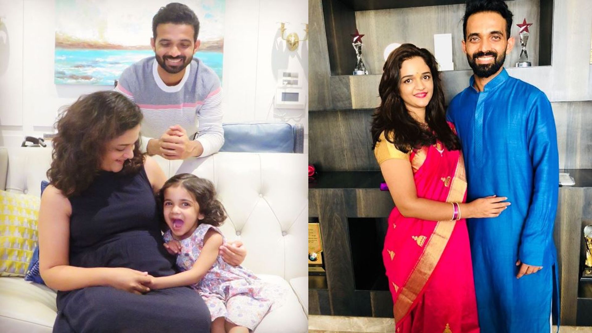 Ajinkya Rahane And Radhika Are All Set To Welcome Their Second Child In October 2022