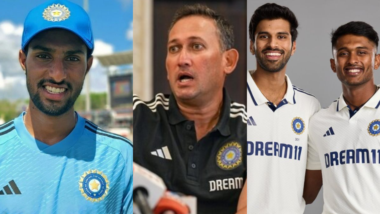 Ajit Agarkar Announced Team Sudarshan Washington Is Out Then Tilak Varma Became Captain 1