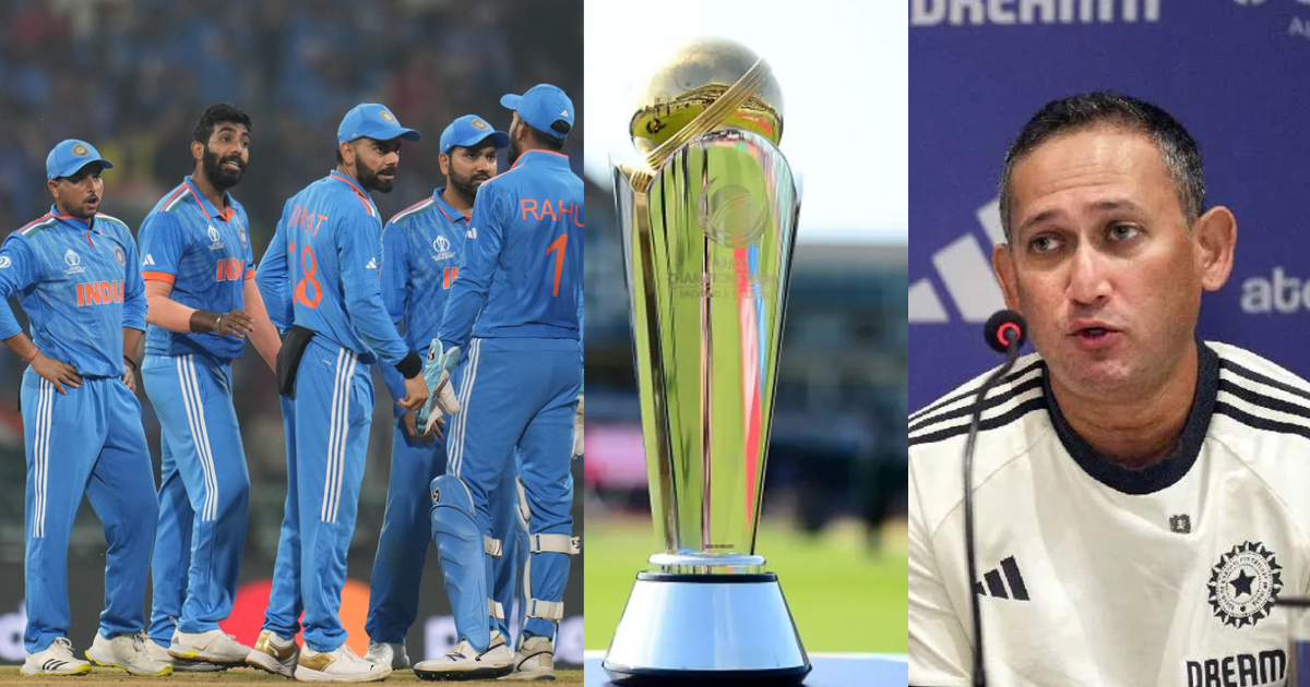Ajit Agarkar may be confused in choosing opening pair of team india for Champions Trophy 2025