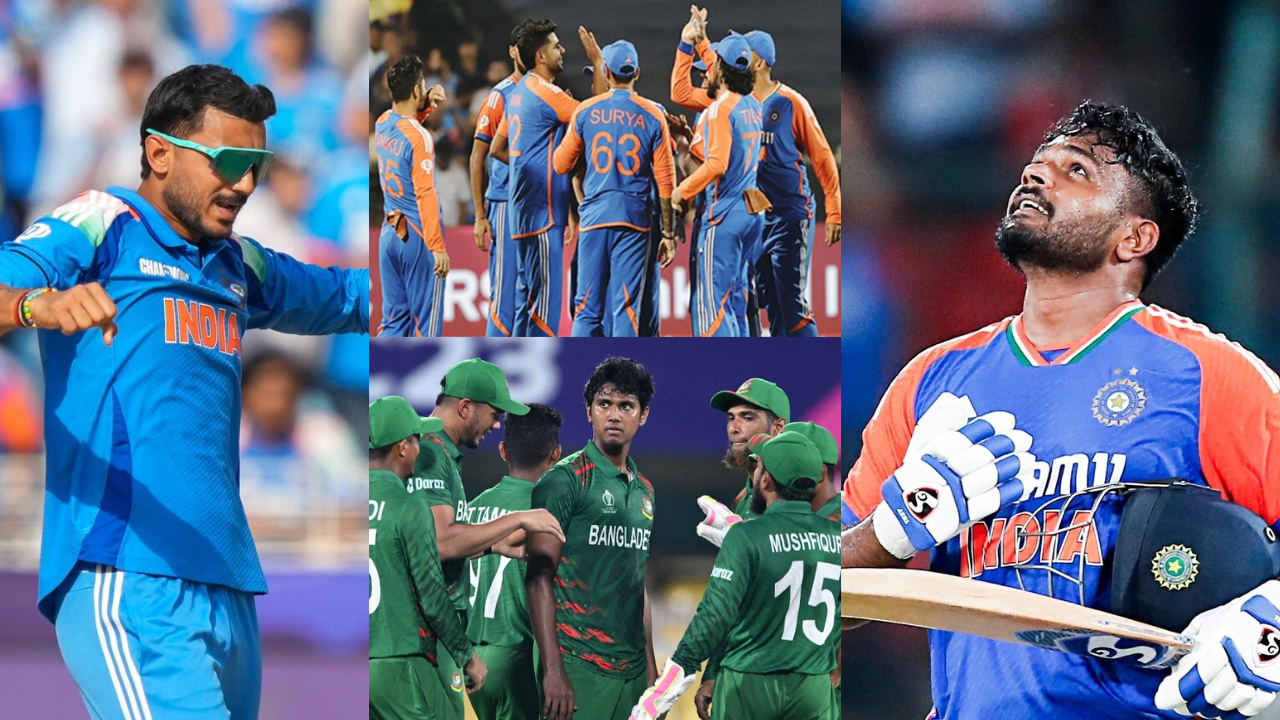 Akshar Captain Sanju Vice Captain Patidar Rituraj Khalil B Team India For Bangladesh T20 Series DONE