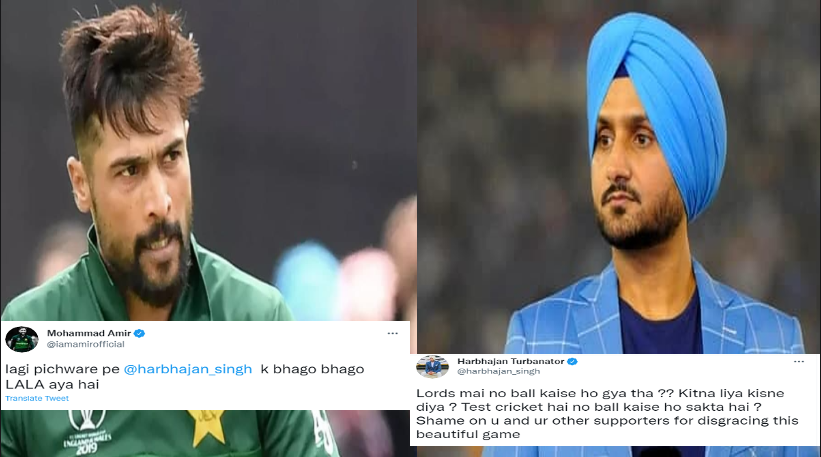 Harbhajan Singh Mohammad Amir's Ugly Spat On Twitter