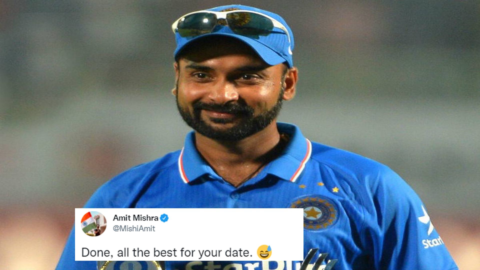 Amit Mishra paid Rs 500 to a fan to make his girlfriend spin 'on Google'