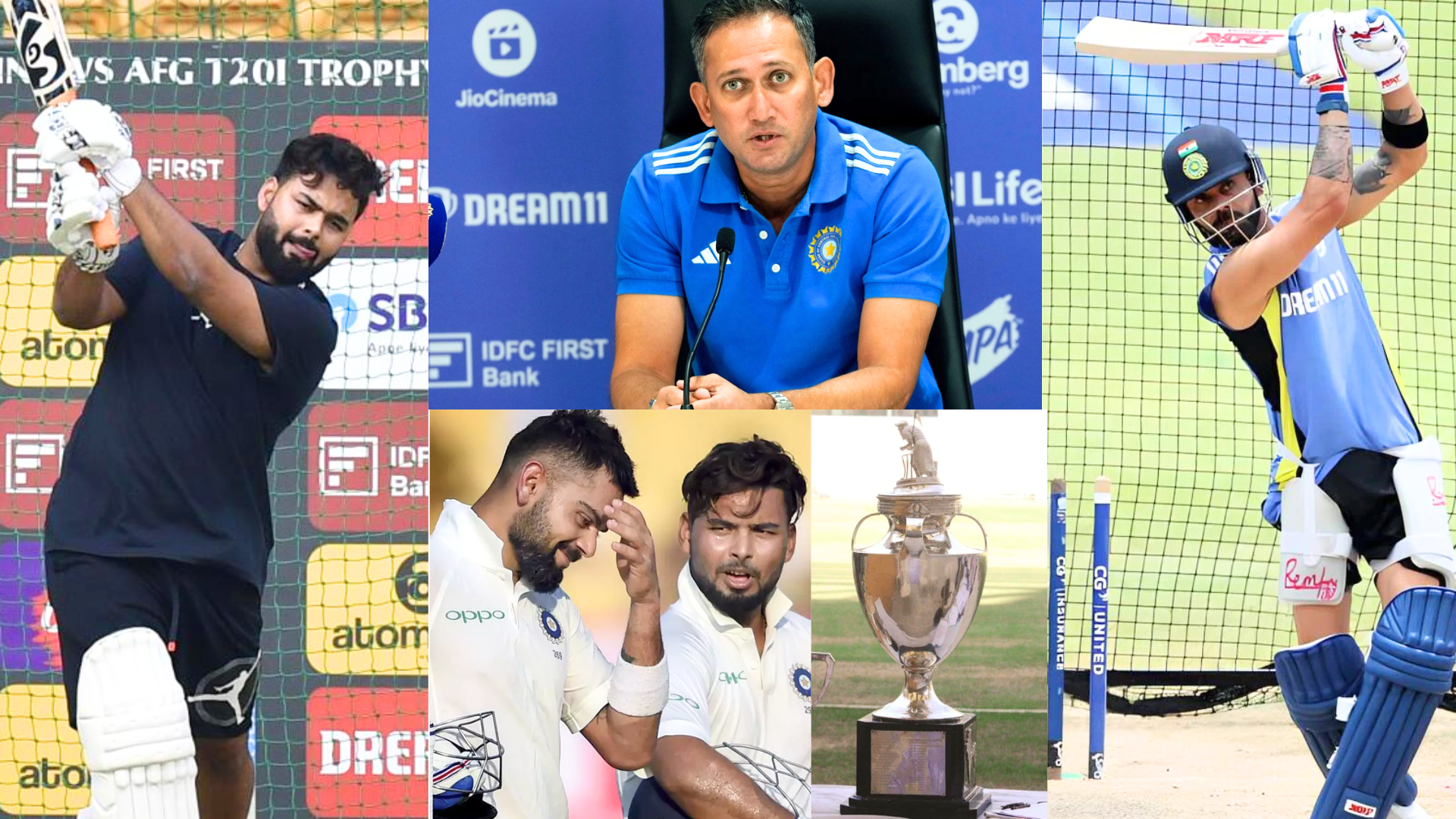 Virat Kohli के साथ पंत ने भी अजीत अगरकर के सामने टेके घुटने, रणजी ट्रॉफी खेलने को हुए तैयार, इस दिन...