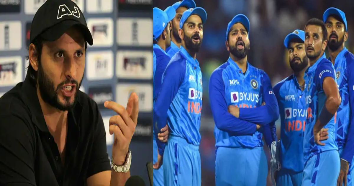Apne players ko sar pe charha liya said Shahid Afridi fiery reply to ex-IND player