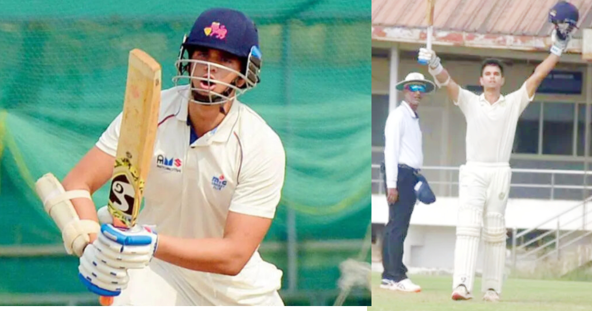 4,4,6,6,6... सचिन के लाल ने बचाई गोवा की लाज, गुच्छे में गिरे 7 विकेट फिर Arjun Tendulkar ने ठोकी तू...