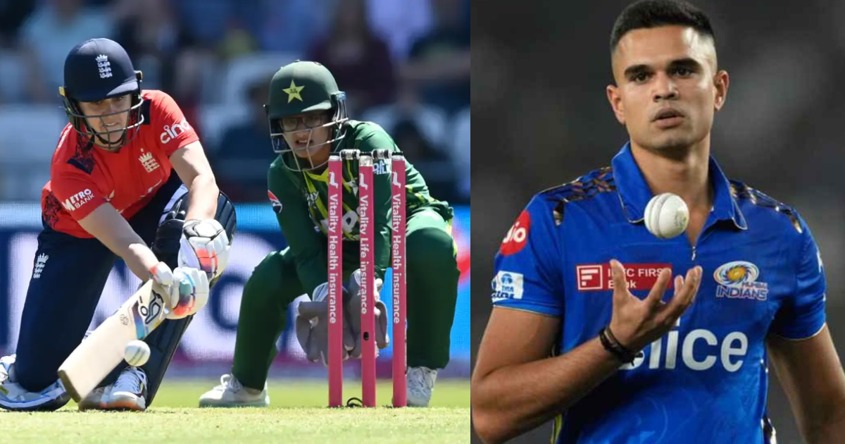 4,4,4,4,6,6,6,6... Arjun Tendulkar की गर्लफ्रेंड ने पाकिस्तान की उड़ाई धज्जियां, अपने दम पर इंग्लैंड...