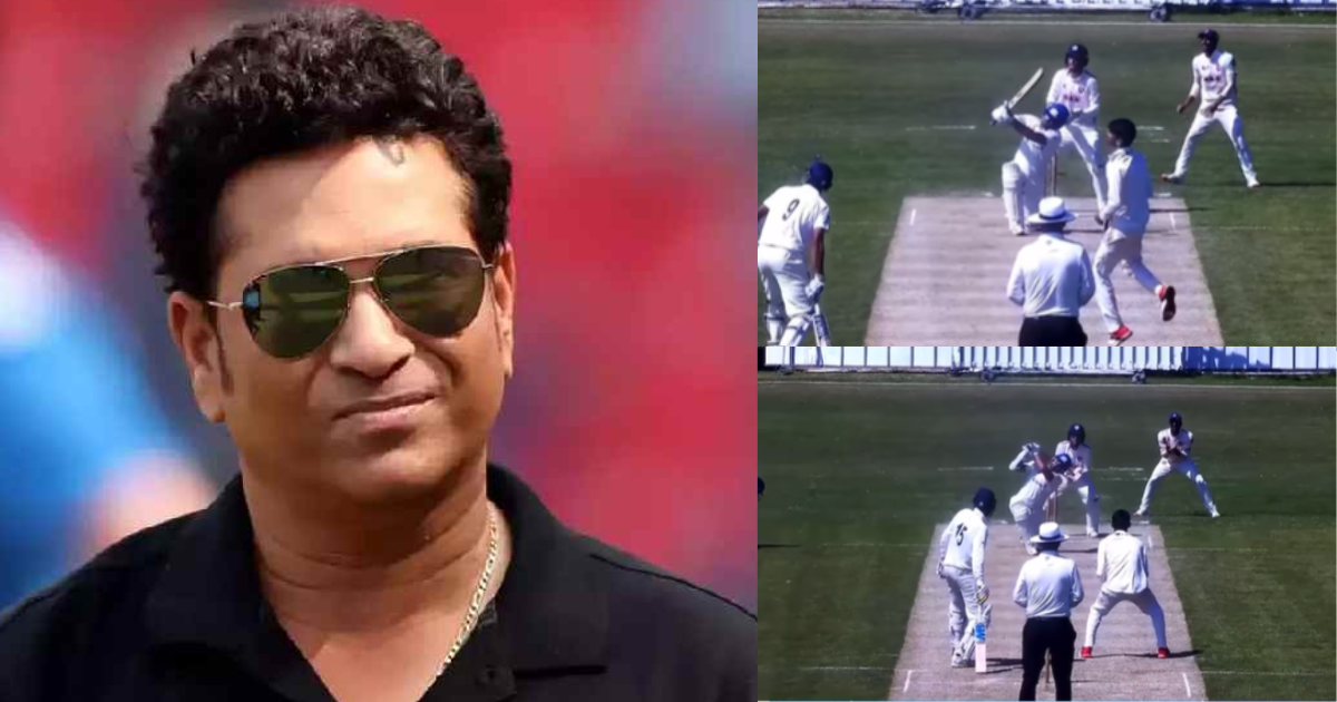 4,4,6,6,6,4,4... सचिन के लाल Arjun Tendulkar ने काटा बवाल, सिर्फ इतनी गेंदों में फिफ्टी ठोक बचाई टीम...