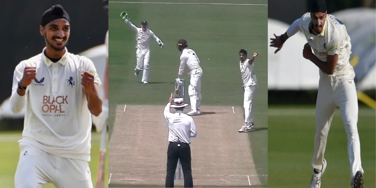 Arshdeep Singh made his county debut in England, took 2 wickets against Surrey