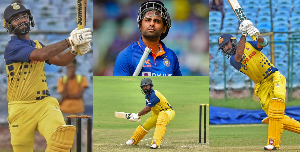 Arun karthik hit 66 runs at just 44 balls in Syed Mushtaq Ali Trophy 2023