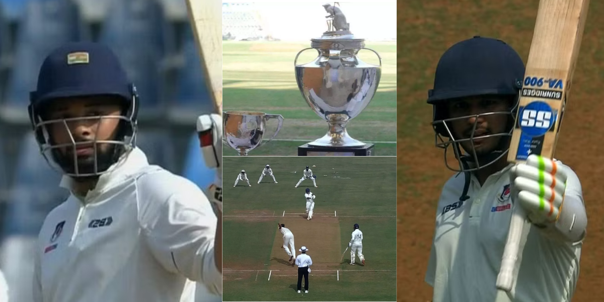 Aryan Juyal and Karan Sharma scored double centuries in the same innings for UP in Ranji 2023-24