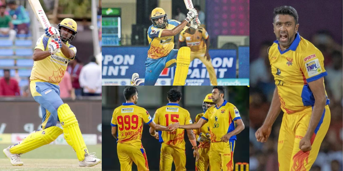 Ashwin team siechem madurai panthers beat salem spartans by 7 wickets in TNPL 2023